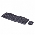 Комплект беспроводной клавиатура+мышь Ritmix RKC-105W черный